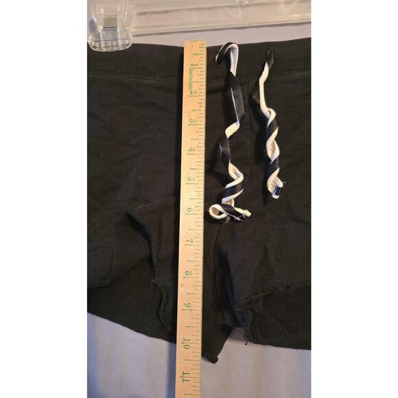 Mossimo Supply Co Shorts Womens Medium Black Cotton Drawstring Lounge Casual - Picture 5 of 9